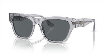 Versace 0VE4457F 543287 55 Grey Transparent/ Dark Grey 55 / Polyamide Bio / Acetate / Acetate