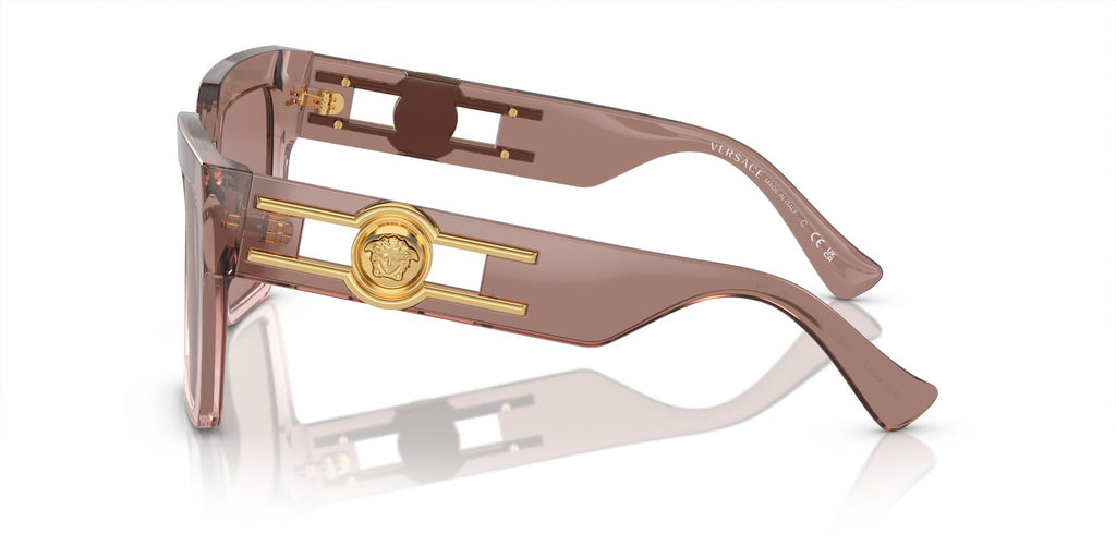 Versace 0VE4458F 543573 54 Brown Transparent/ Light Brown 54 / Polyamide Bio / Acetate / Injected