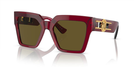 Versace 0VE4458 543073 54 Bordeaux/ Dark Brown 54 / Polyamide Bio / Acetate / Injected