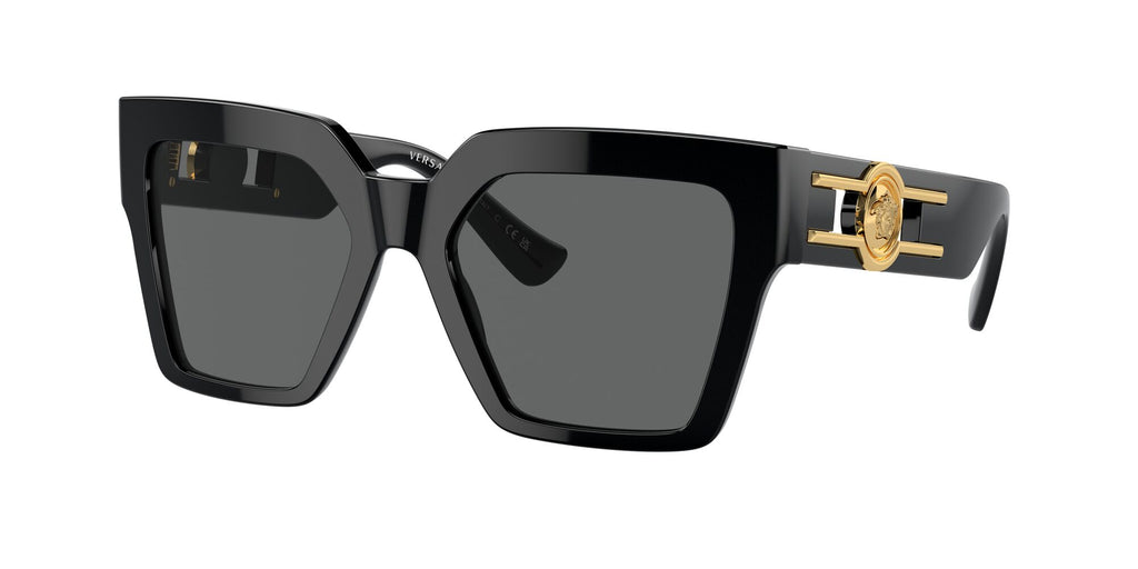 Versace 0VE4458 GB1/87 54 Black/ Dark Grey