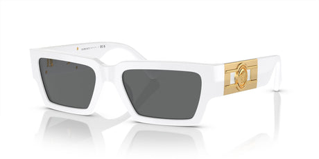 Versace 0VE4459F 314/87 54 White/ Dark Grey 54 / Polyamide Bio / Acetate / Injected