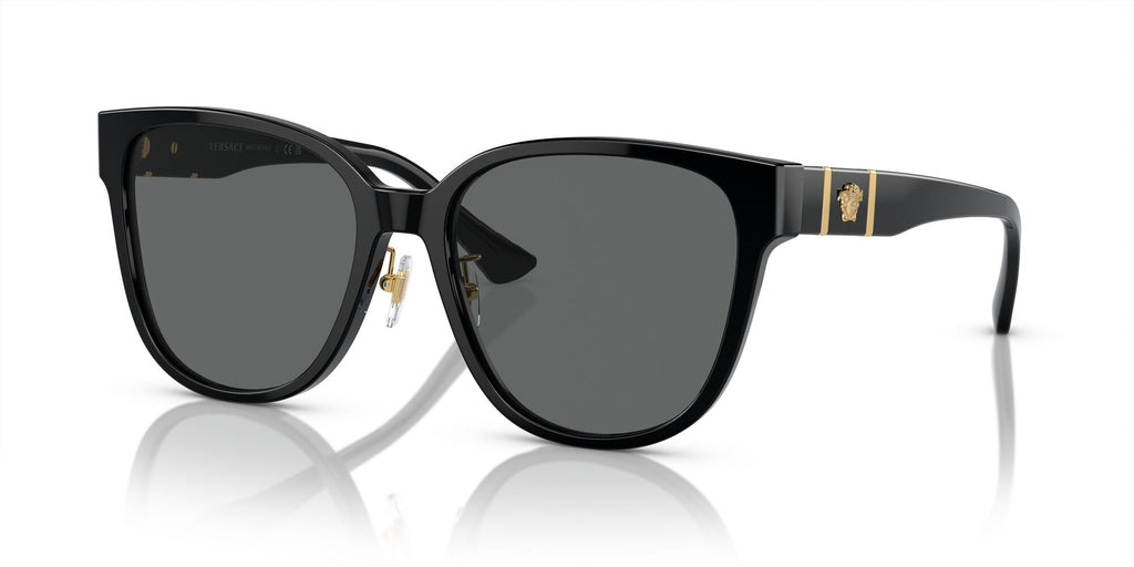 Versace 0VE4460D GB1/87 57 Black/ Dark Grey 57 / Polyamide Bio / Acetate / Acetate