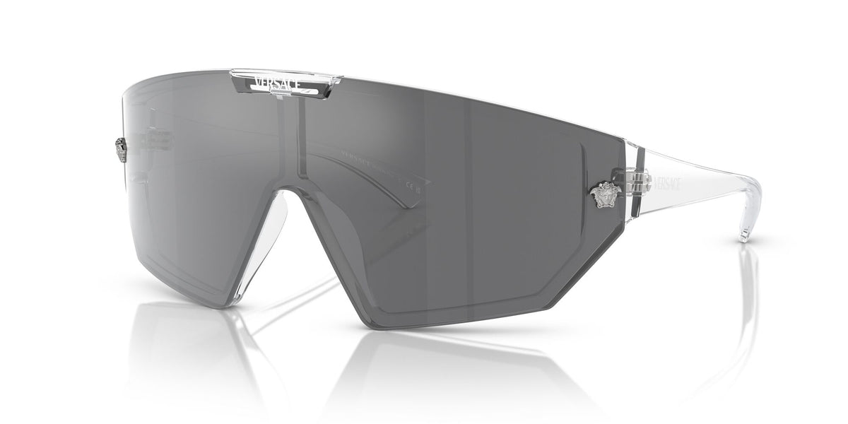 Versace 0VE4461 148/6V 47 Crystal/ Grey Mirror Black/Mirror Blue Violet