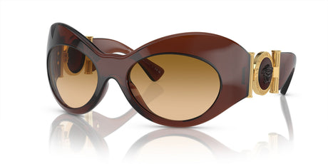 Versace 0VE4462 54462L 58 Transparent Brown/ Yellow Gradient Brown 58 / Polycarbonate / Injected / Metal