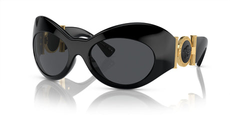 Versace 0VE4462 GB1/87 58 Black/ Dark Grey 58 / Polycarbonate / Injected / Metal