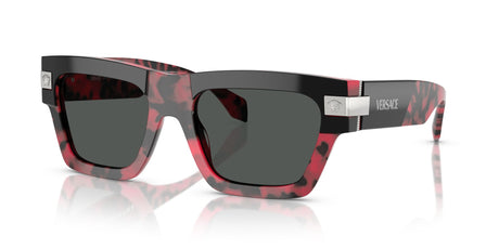 Versace  0VE4464F 545787 55 Top Black/Red Havana/ Dark Grey