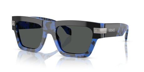 Versace 0VE4464F 545887 55 Havana Blue/ Dark Grey