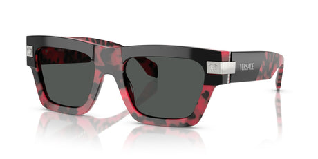 Versace  0VE4464 545787 52 Top Black/Red Havana/ Dark Grey