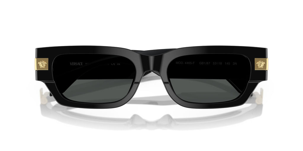 Versace 0VE4465F GB1/87 53 Black/ Dark Grey