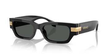 Versace 0VE4465F GB1/87 53 Black/ Dark Grey