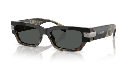 Versace 0VE4465 545687 53 Havana/ Dark Grey