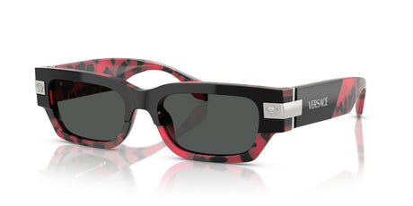 Versace 0VE4465 545787 53 Top Black/Red Havana/ Dark Grey