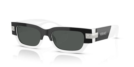 Versace 0VE4465 545987 53 Top Black/White/ Dark Grey