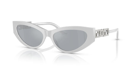 Versace 0VE4470B 54741U 56 Pearl Grey/ Blue Mirror Silver