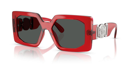 Versace  0VE4478U 550087 55 Red Transparent/ Dark Grey