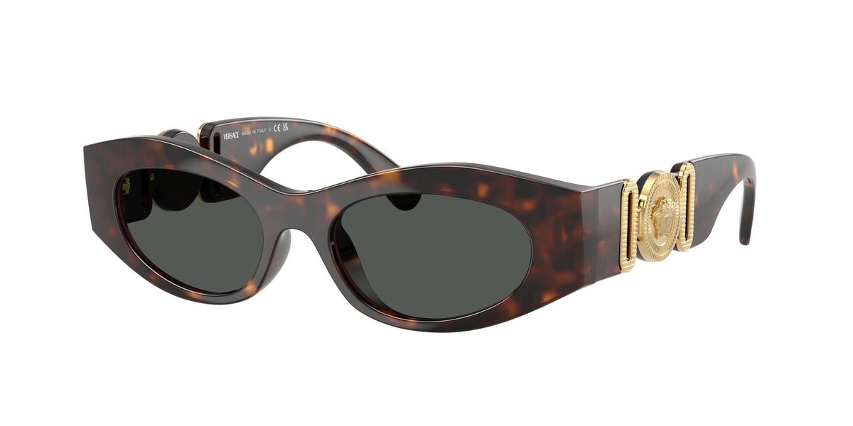 Versace 0VE4480U 108/87 51 Havana/ Dark Grey