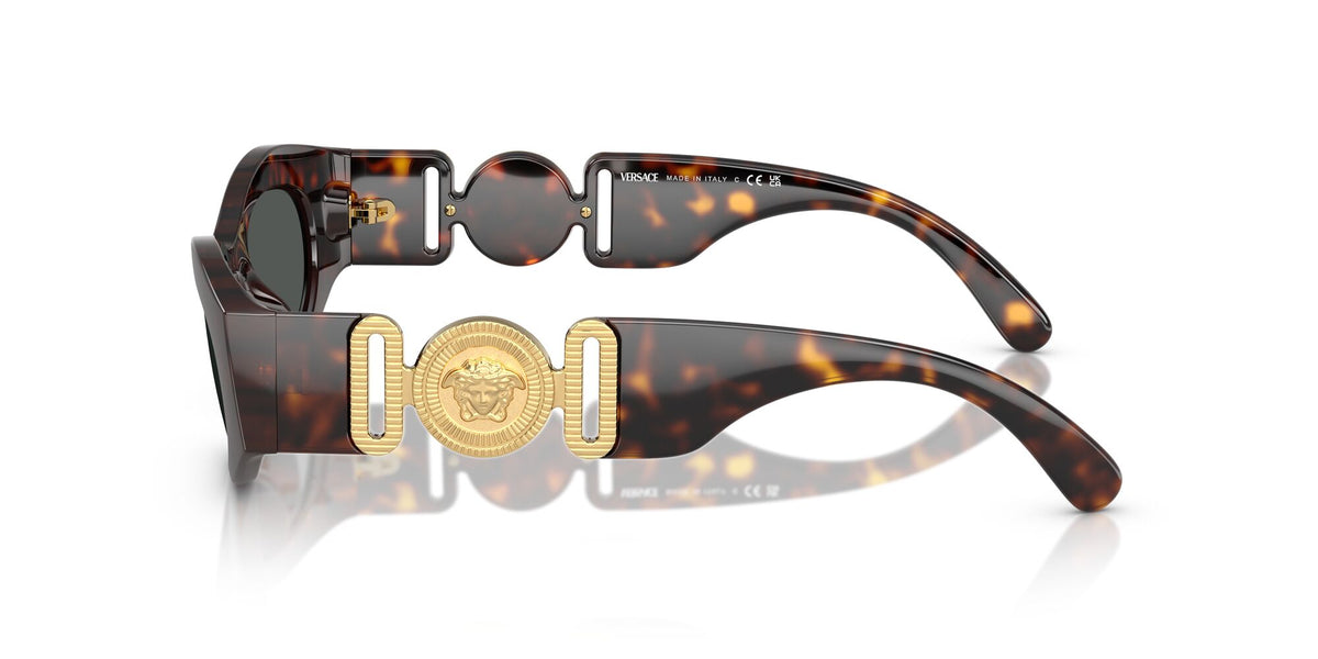 Versace 0VE4480U 108/87 51 Havana/ Dark Grey