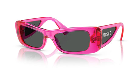 Versace  0VE4481 543487 54 Fuchsia Fluo Transparent/ Dark Grey