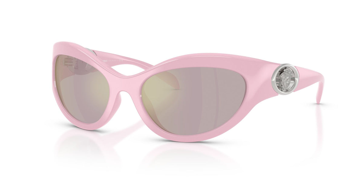 Versace 0VE4485 5521/Z 59 Pink/ Pink Mirror Rose Gold