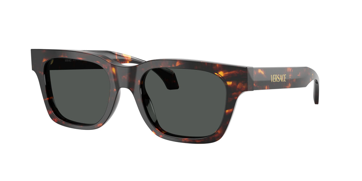 Versace 0VE4486 550987 52 Havana/ Dark Grey