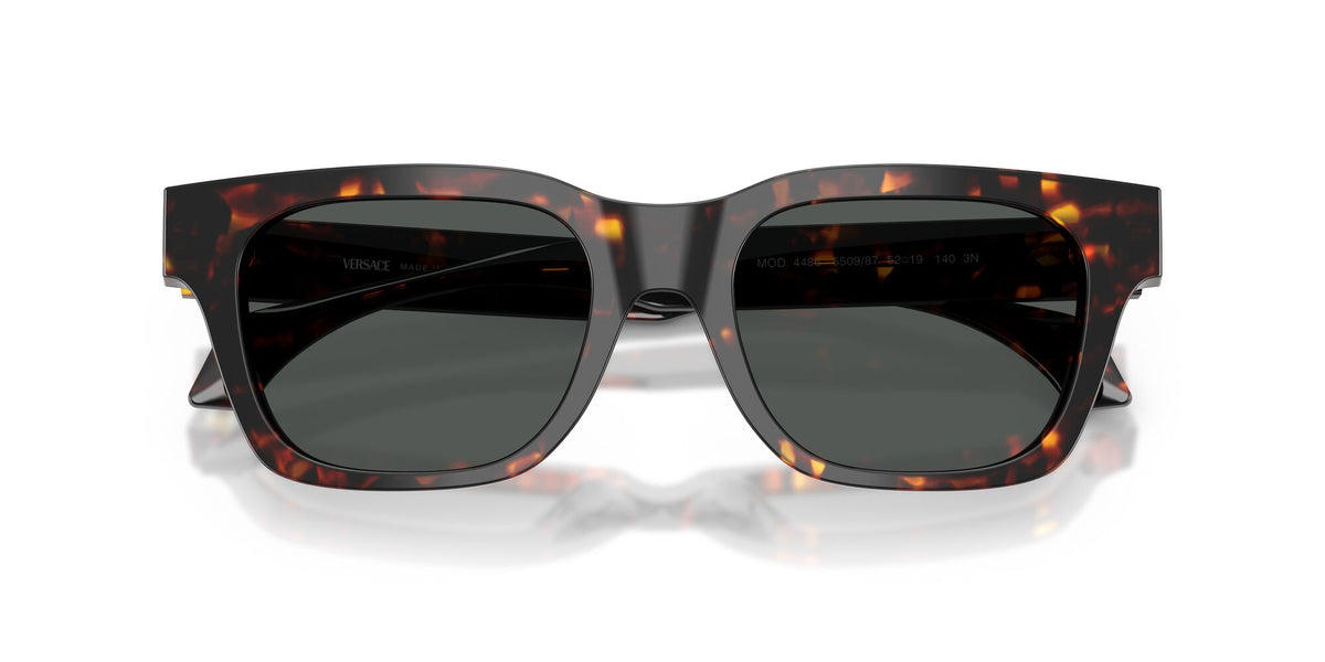 Versace 0VE4486 550987 52 Havana/ Dark Grey