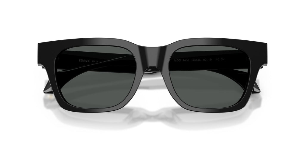 Versace 0VE4486 GB1/87 52 Black/ Dark Grey