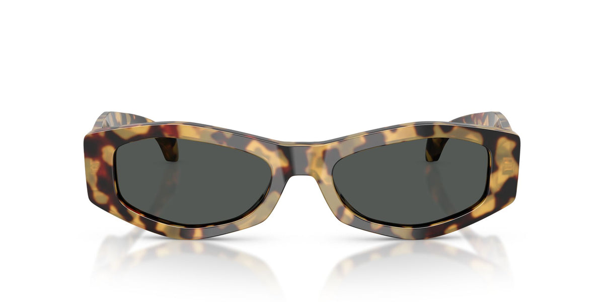 Versace 0VE4487 777/87 54 Brown Yellow Havana/ Dark Grey
