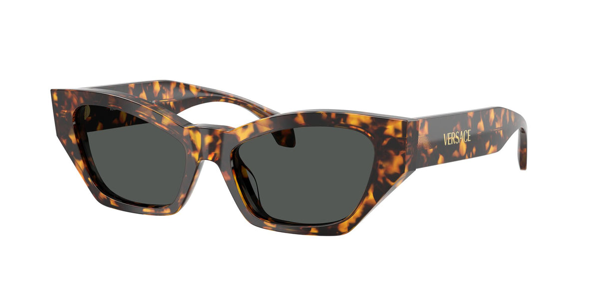 Versace 0VE4488U 551487 53 Havana Tortoise/ Dark Grey