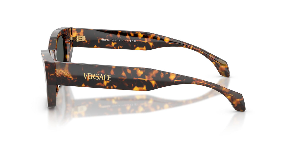 Versace 0VE4488U 551487 53 Havana Tortoise/ Dark Grey