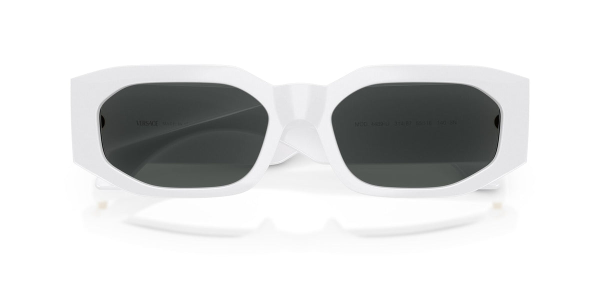 Versace 0VE4489U 314/87 55 White/ Dark Grey