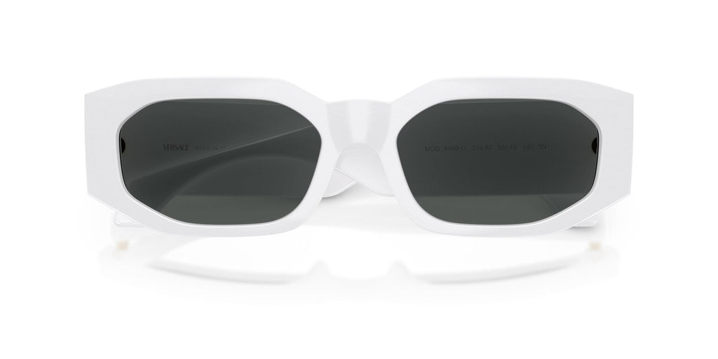 Versace 0VE4489U 314/87 55 White/ Dark Grey