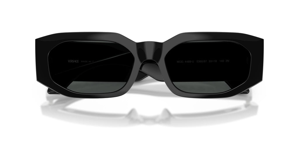 Versace 0VE4489U 536087 55 Black/ Dark Grey