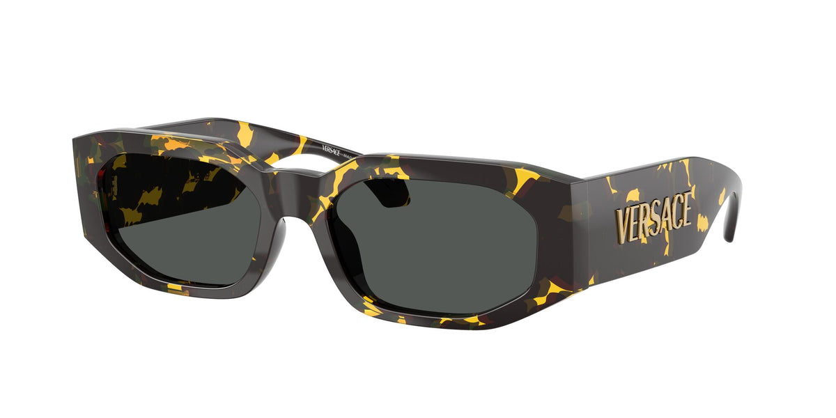 Versace 0VE4489U 552887 55 Brown Tortoise/ Dark Grey