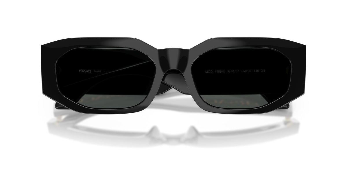 Versace 0VE4489U GB1/87 55 Black/ Dark Grey