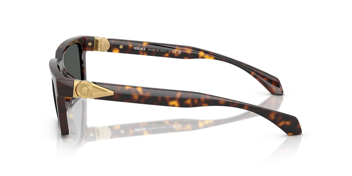 Versace 0VE4490U 108/87 55 Havana/ Dark Grey