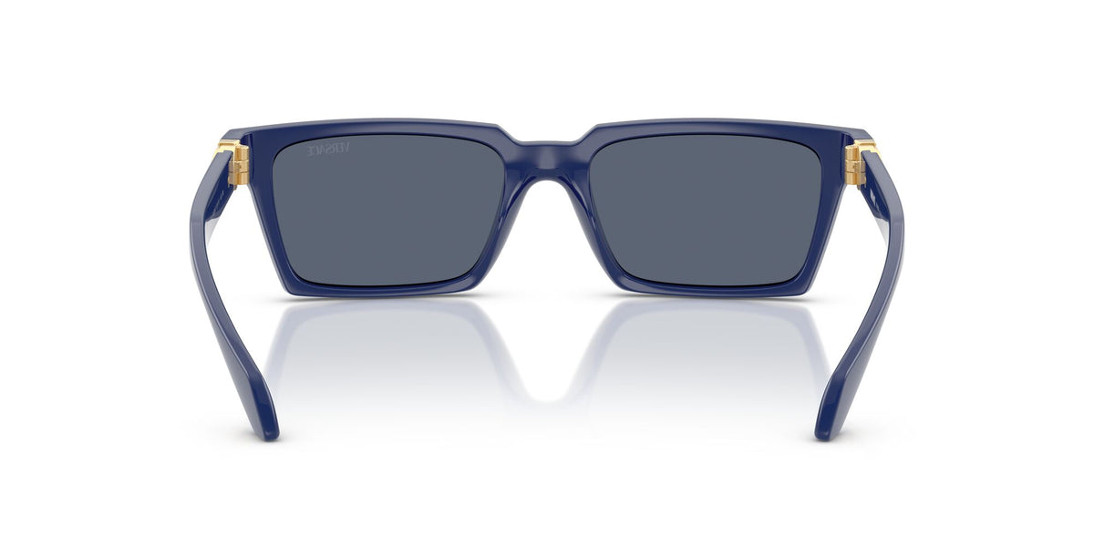 Versace 0VE4490U 545087 55 Solid Blue/ Dark Grey
