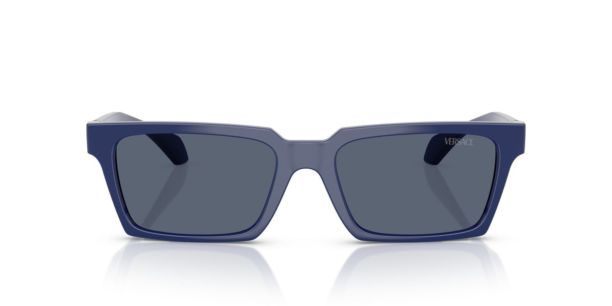 Versace 0VE4490U 545087 55 Solid Blue/ Dark Grey