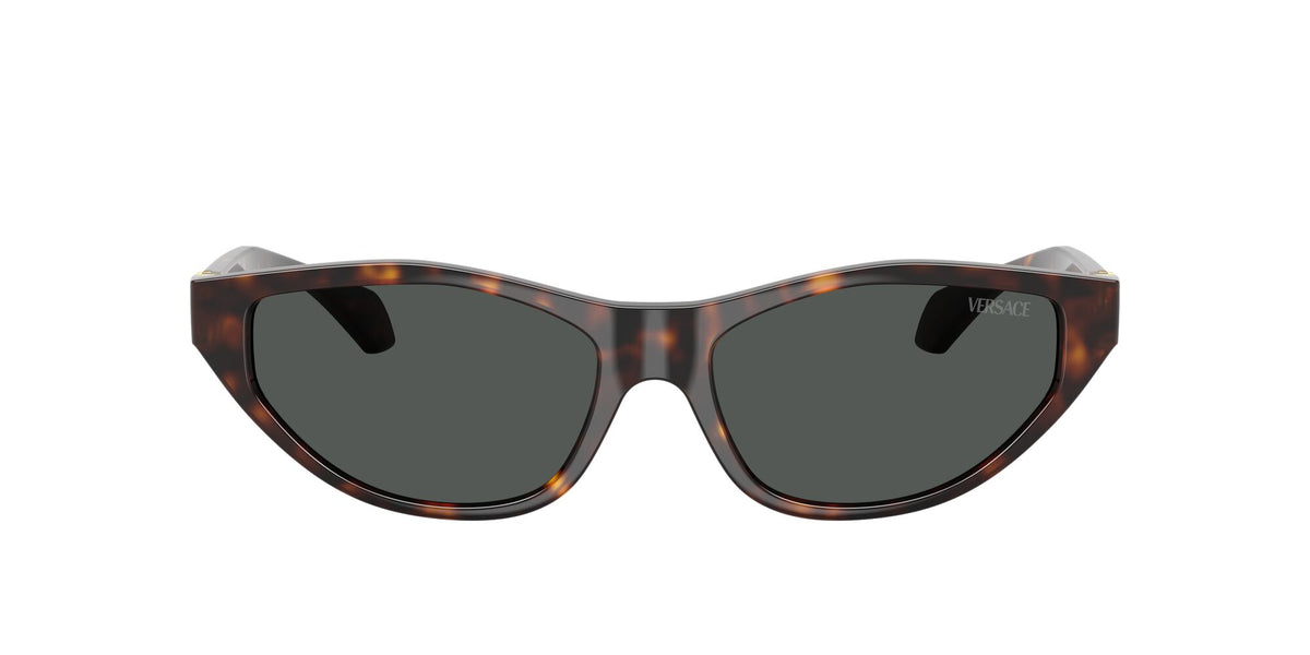 Versace 0VE4491U 108/87 55 Havana/ Dark Grey