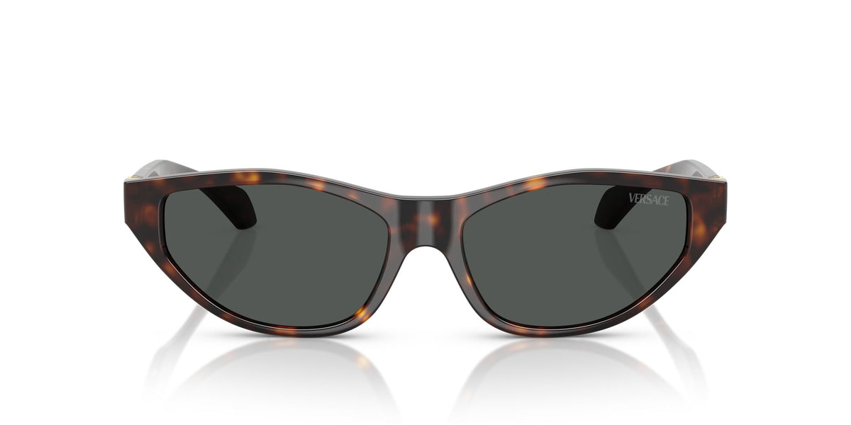 Versace 0VE4491U 108/87 55 Havana/ Dark Grey