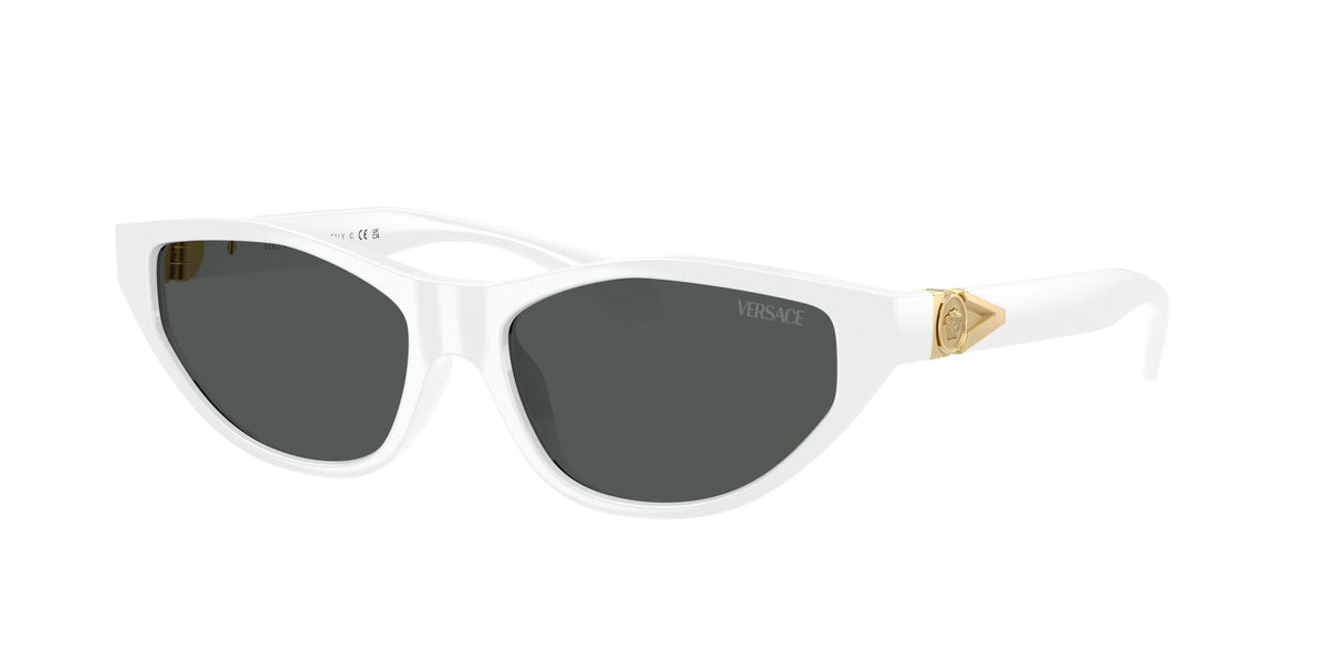 Versace 0VE4491U 314/87 55 White/ Dark Grey