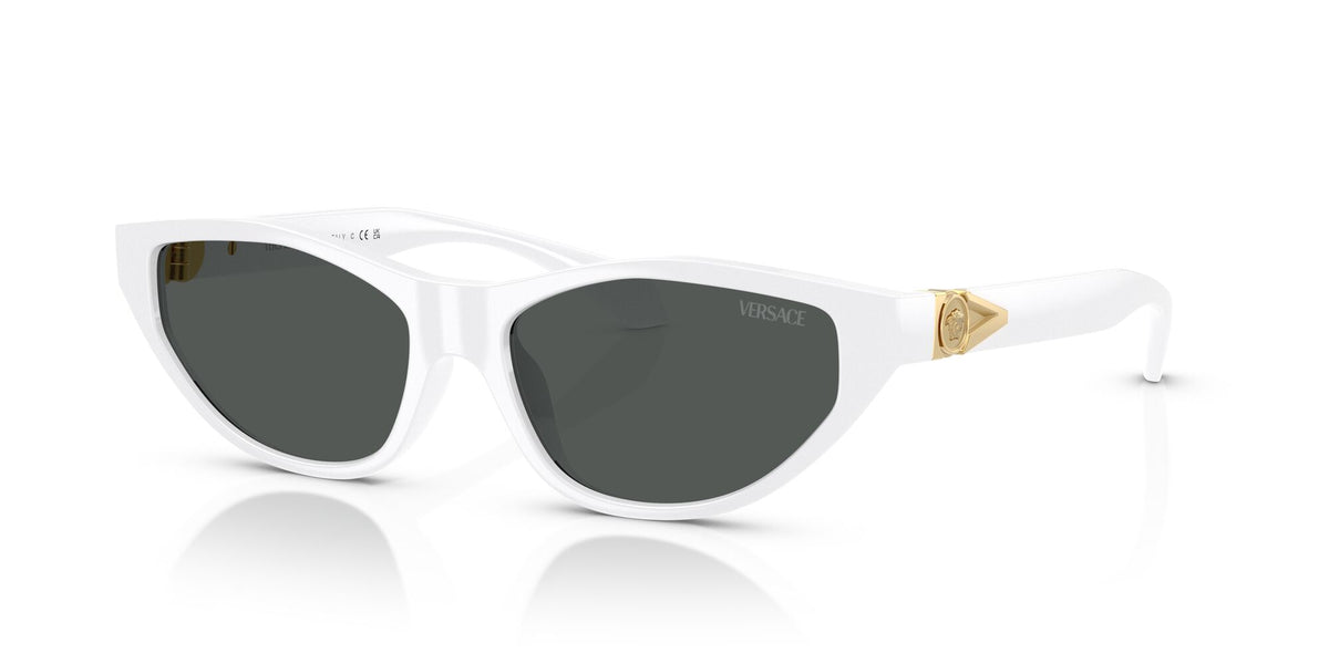 Versace 0VE4491U 314/87 55 White/ Dark Grey