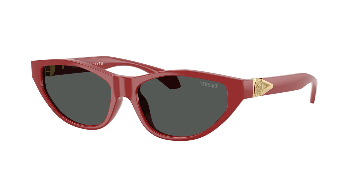 Versace 0VE4491U 538887 55 Red/ Dark Grey