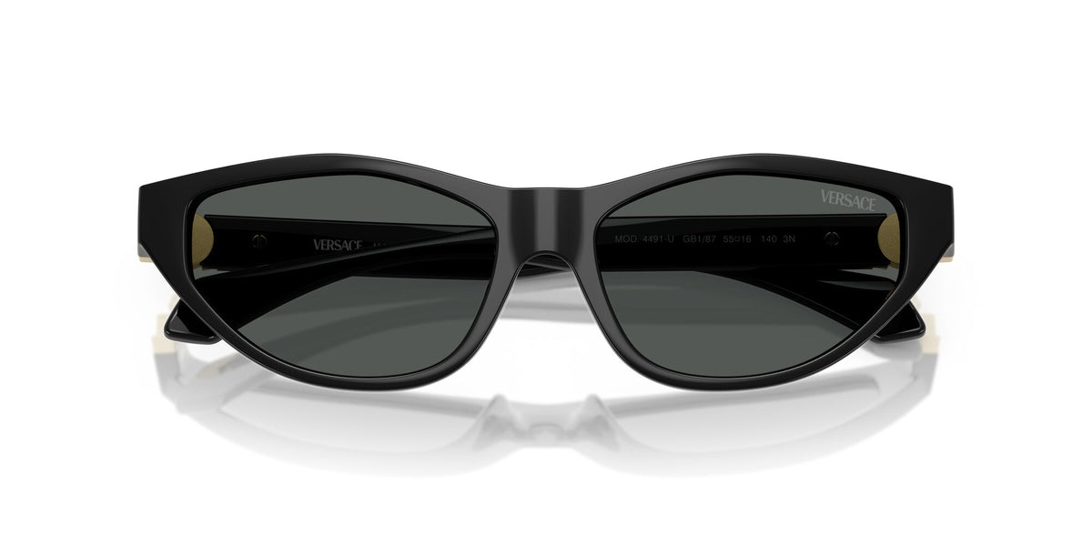 Versace 0VE4491U GB1/87 55 Black/ Dark Grey