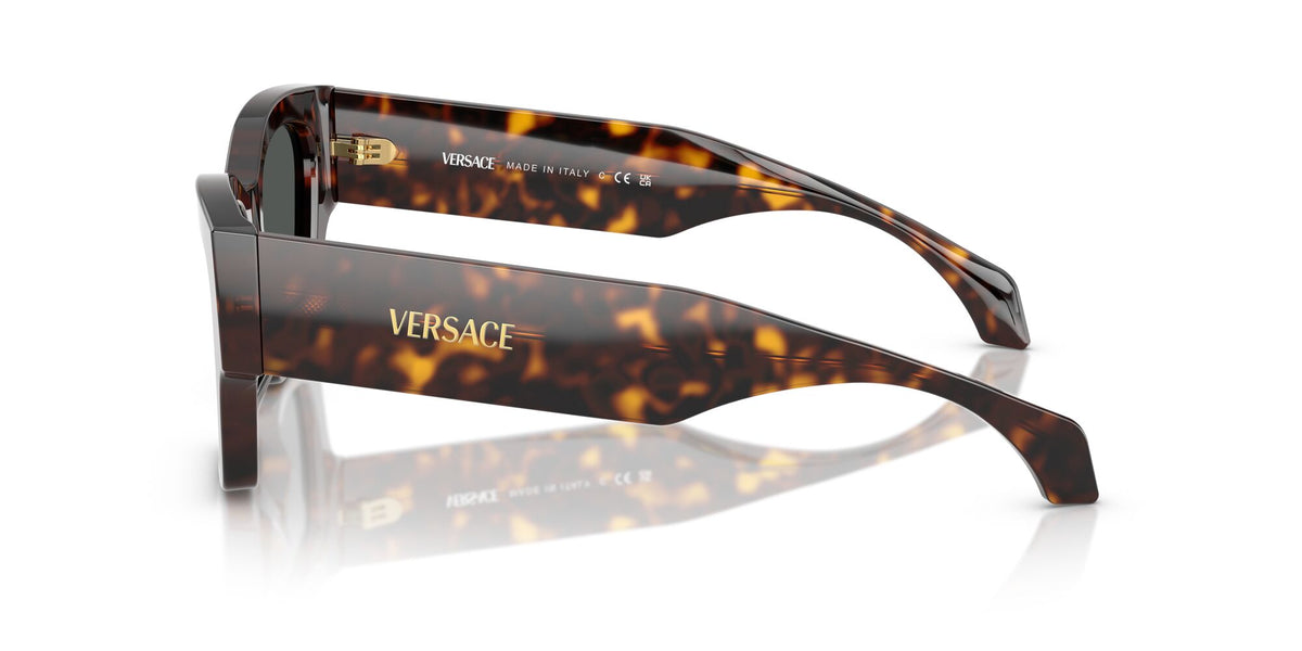 Versace 0VE4492U 108/87 53 Dark Havana/ Dark Grey