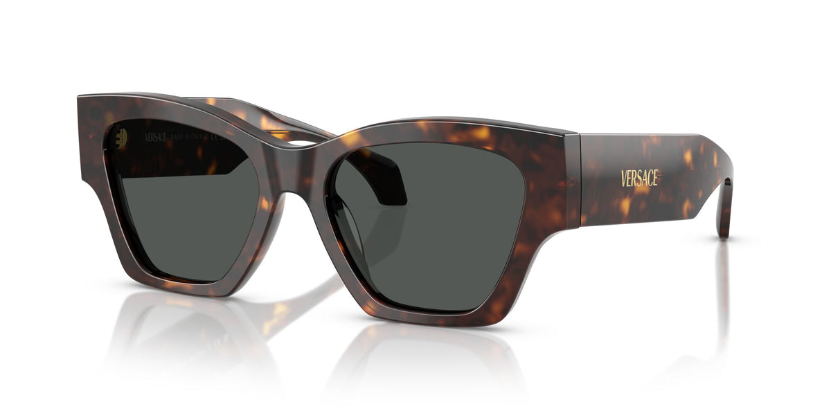 Versace 0VE4492U 108/87 53 Dark Havana/ Dark Grey