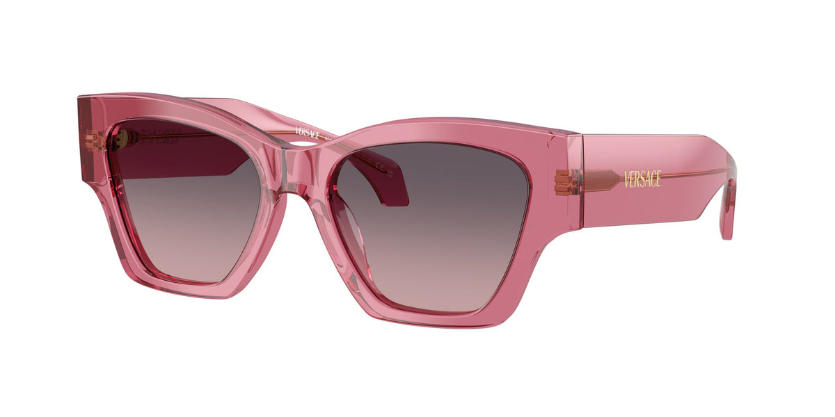 Versace 0VE4492U 551646 53 Transparent Pink/ Pink Gradient Grey