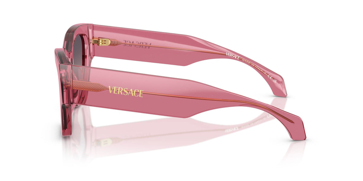 Versace 0VE4492U 551646 53 Transparent Pink/ Pink Gradient Grey