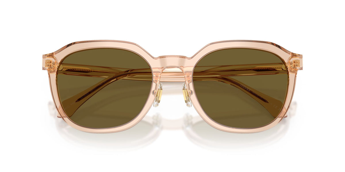 Versace 0VE4493D 551883 55 Transparent Light Brown/ Dark Brown