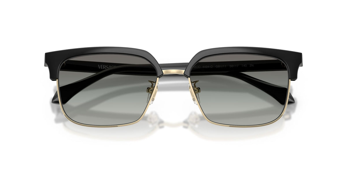 Versace 0VE4494D GB1/11 56 Black/ Gradient Grey