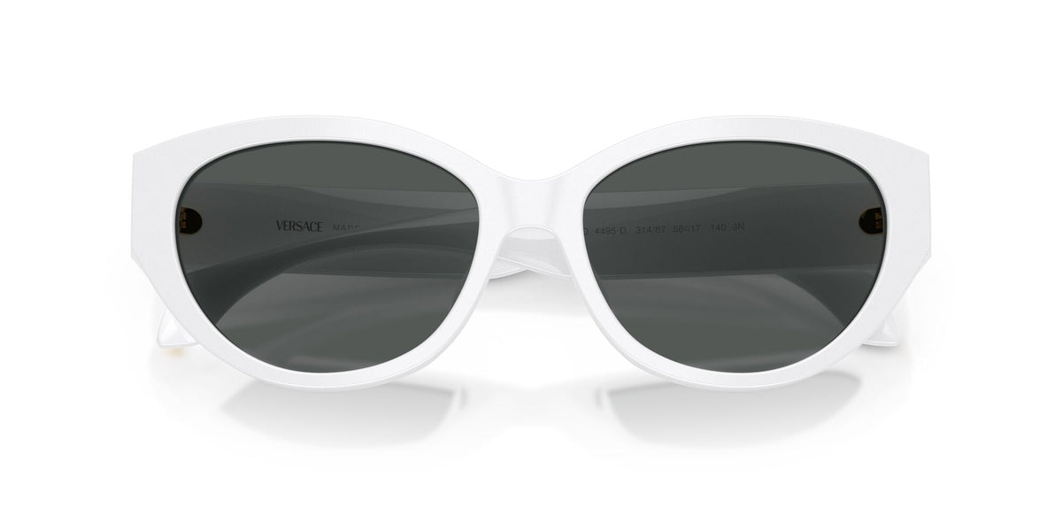 Versace 0VE4495D 314/87 56 White/ Dark Grey